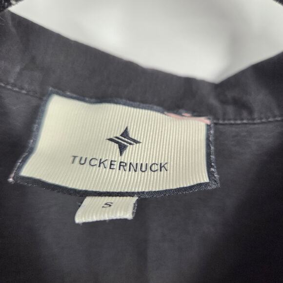 Tuckernuck Women's Black Sleeveless Stretch Charlie Shirt Dress sz S Mini - Picture 3 of 6